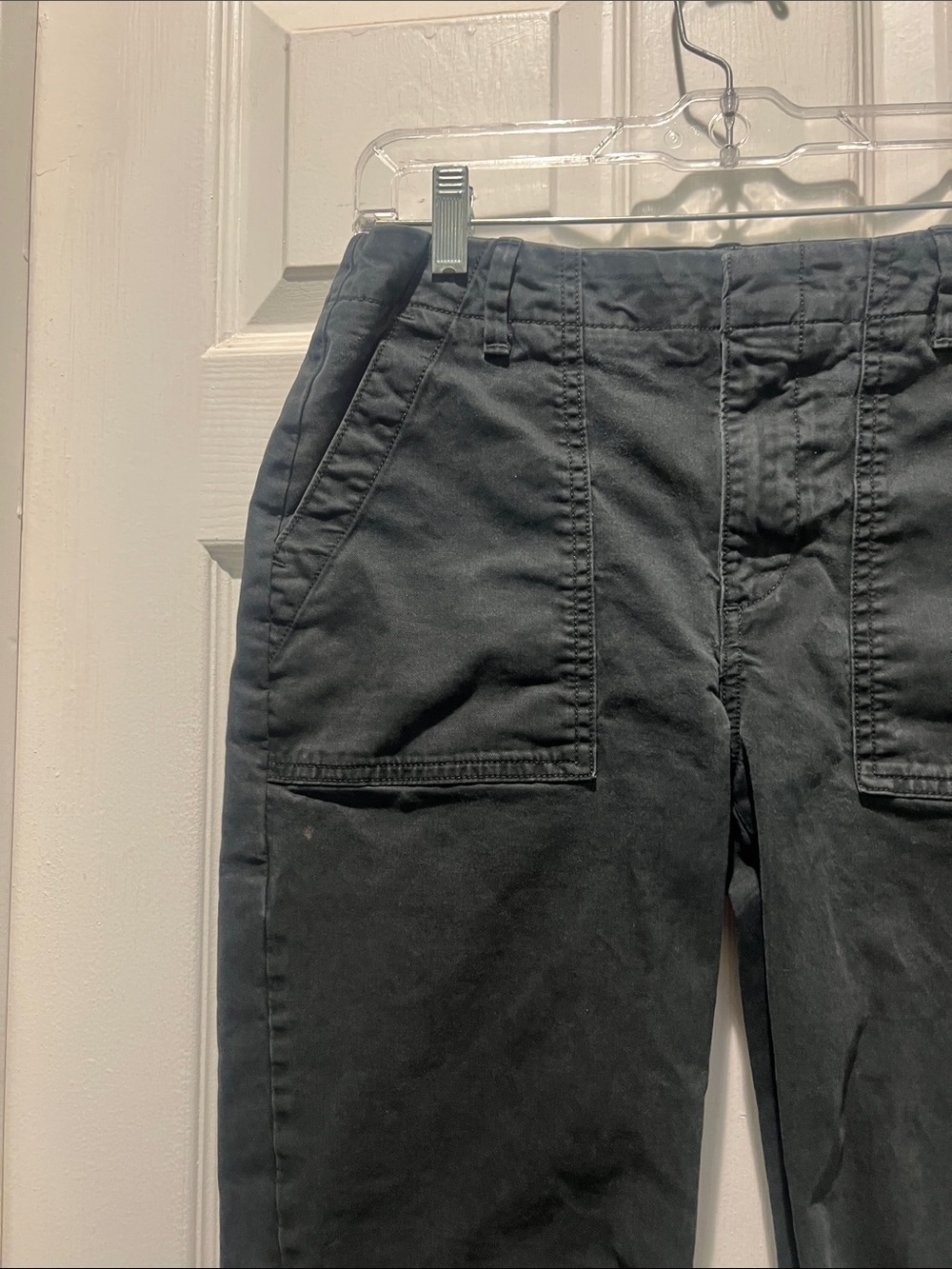 Banana Republic Black Cargo Pants - Relaxed Tech Utility - Picture 4 of 11